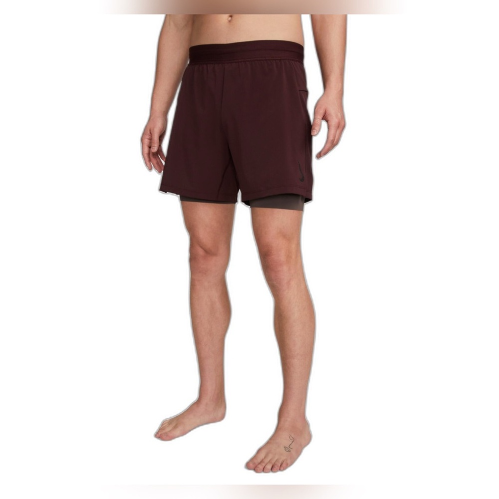 Nike Men's Maroon Athletic Shorts